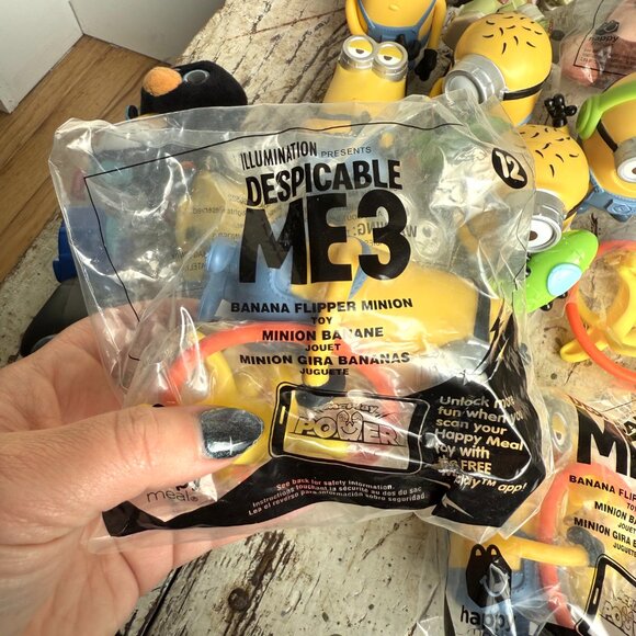 Minions Mcdonalds Toys Figures Figurines Cake Toppers Despicable Me Set Lot 10+ - Picture 4 of 5